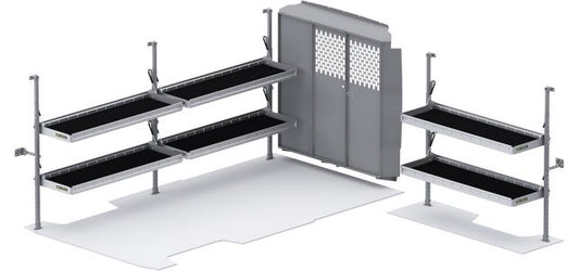 Folding Shelves Package for RAM ProMaster - 159-in WB (Reg)