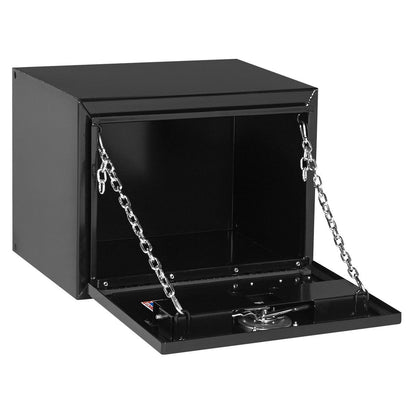 Weather Guard Steel Under Bed Box - 24-in x 18-in x 18-in - Gloss Black - 524-5-02