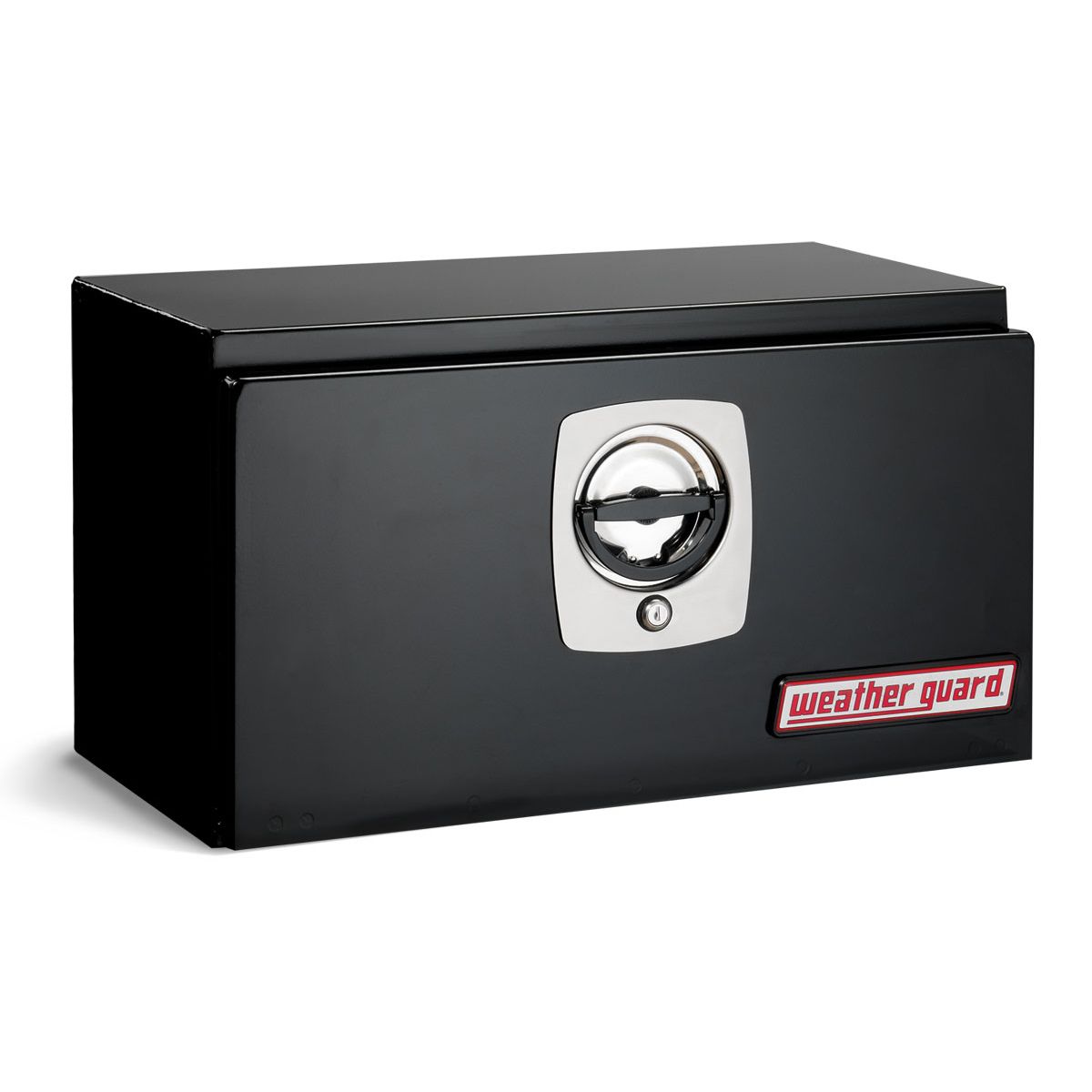 Weather Guard Steel Under Bed Box - 24-in x 14-in x 11-in - Gloss Black - 525-5-02
