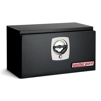 Weather Guard Steel Under Bed Box - 24-in x 14-in x 11-in - Gloss Black - 525-5-02