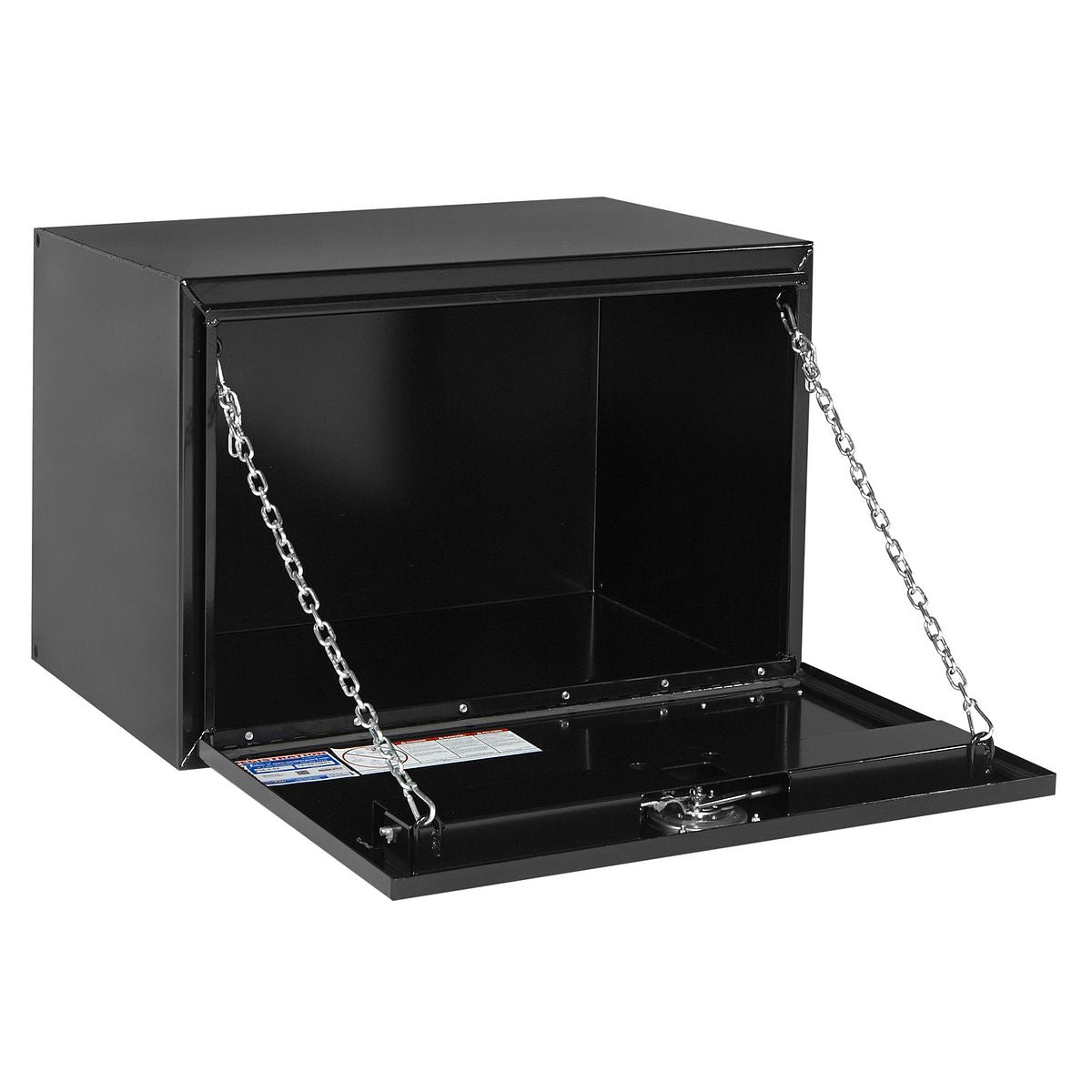 Weather Guard Steel Underbody Box - 36-in x 24-in x 24-in - Gloss Black - 538-5-02