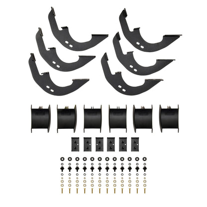 Westin HDX Running Boards for Chevrolet Silverado / GMC Sierra trucks (2019-2026) - 55-34125