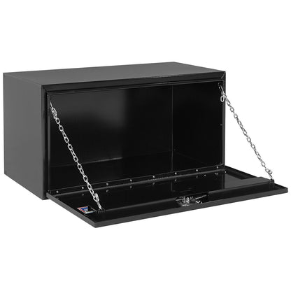 Weather Guard Steel Underbody Box - 48-in x 24-in x 24-in - Gloss Black - 550-5-02