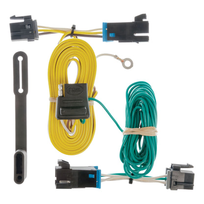 CURT Custom Wiring, 4-Flat, Select Chevy Express, GMC Savana 1500, 2500, 3500, 4500 - 55540