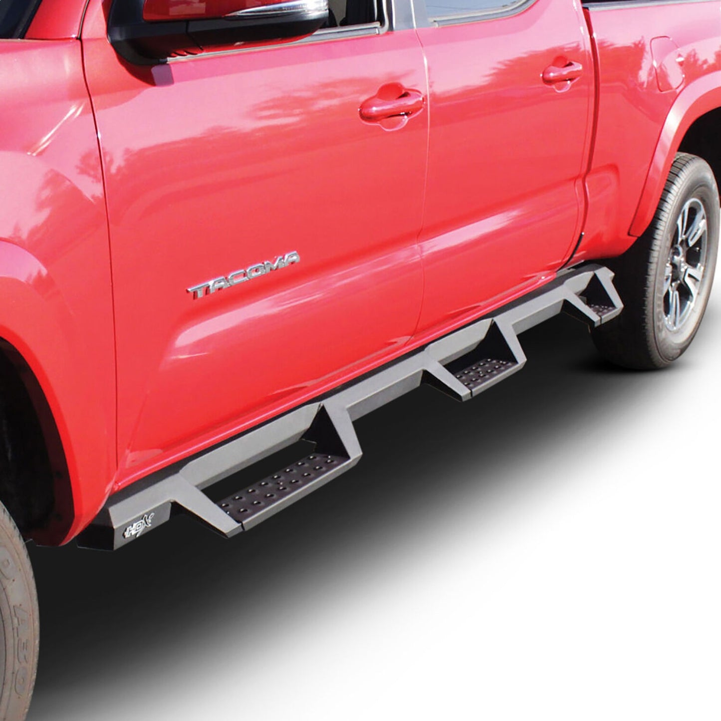 Westin HDX Drop Wheel-to-Wheel Nerf Step Bars for Toyota Tacoma (2016-2023) - 56-534185