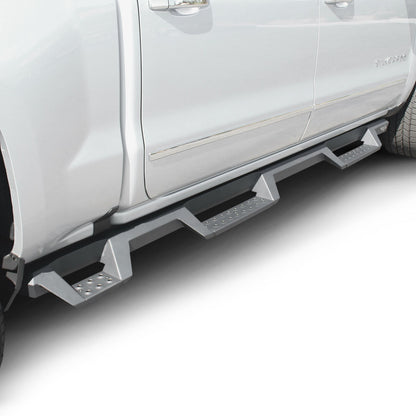 Westin HDX Drop Wheel-to-Wheel Nerf Step Bars for Chevrolet/GMC Silverado/Sierra 1500 (2007-2018) - 56-534565