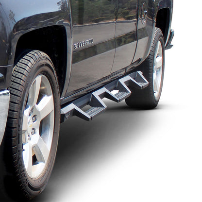 Westin HDX Drop Wheel-to-Wheel Nerf Step Bars for Chevrolet/GMC Silverado/Sierra 1500 (2014-2017) - 56-534595