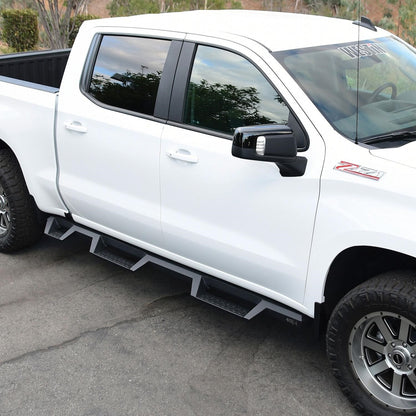 Westin HDX Drop Wheel-to-Wheel Nerf Step Bars for Chevrolet/GMC Silverado/Sierra 1500 (2019-2026) - 56-534685