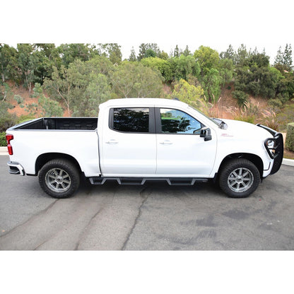 Westin HDX Drop Wheel-to-Wheel Nerf Step Bars for Chevrolet/GMC Silverado/Sierra 1500 (2019-2026) - 56-534685
