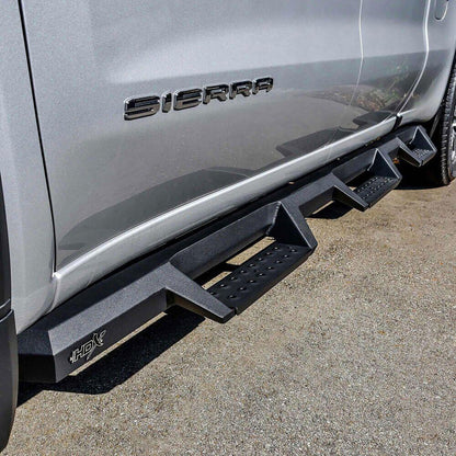 Westin HDX Drop Wheel-to-Wheel Nerf Step Bars for Chevrolet/GMC Silverado/Sierra 1500 (2019-2026) - 56-534715