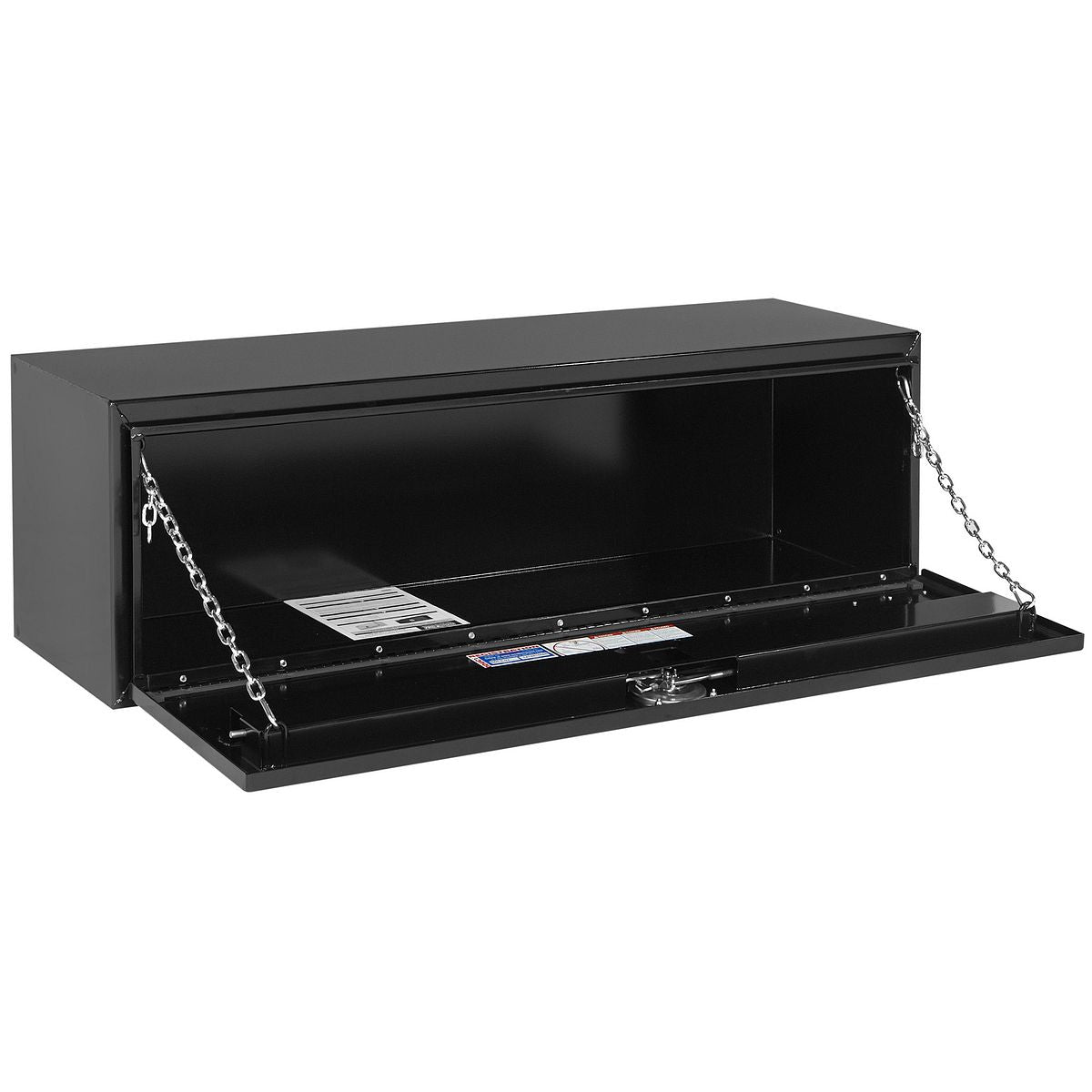 Weather Guard Steel Underbody Box - 60-in x 18-in x 18-in - Gloss Black - 560-5-02