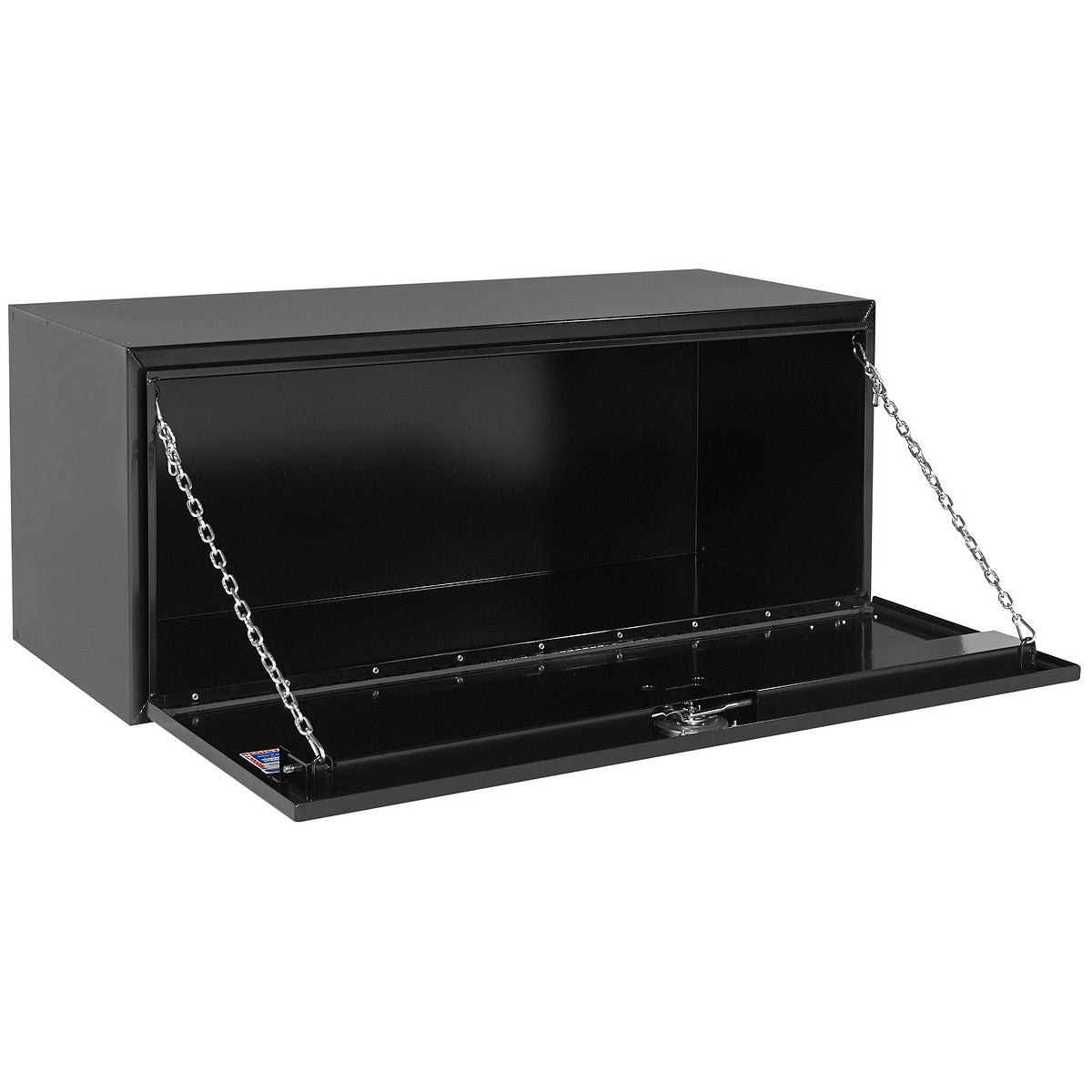 Weather Guard Steel Underbody Box - 60-in x 24-in x 24-in - Gloss Black - 562-5-02