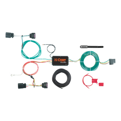 CURT Custom Wiring Harness, 4-Way Flat Output, Select Ram ProMaster City - 56270