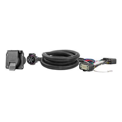 CURT Custom Wiring Harness, 7-Way RV Blade Output, Select Ford Ranger - 56431