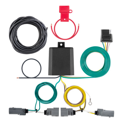 CURT Custom Wiring Harness, 4-Way Flat Output, Ford F-150 (2021-2023) - 56465