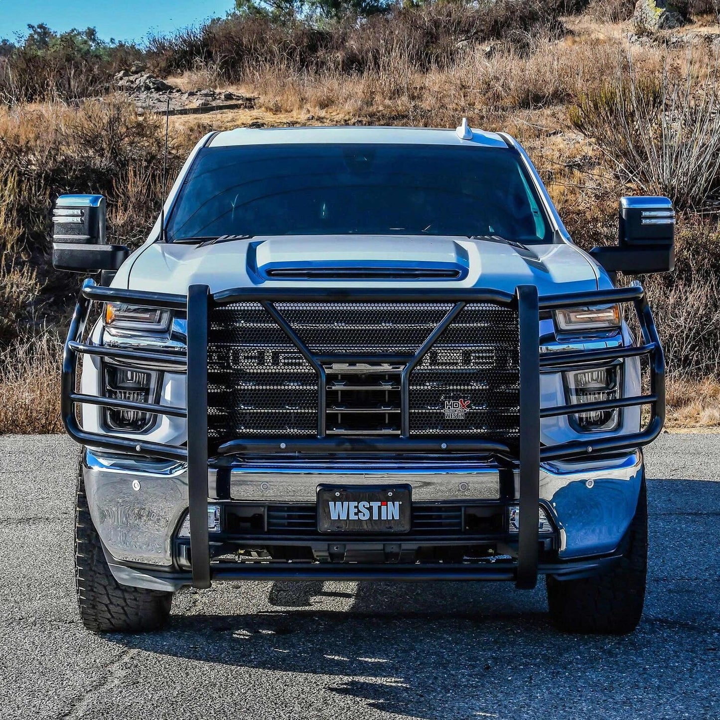 Westin HDX Grille Guard for Chevrolet Silverado HD (2020-2026) - 57-3995S