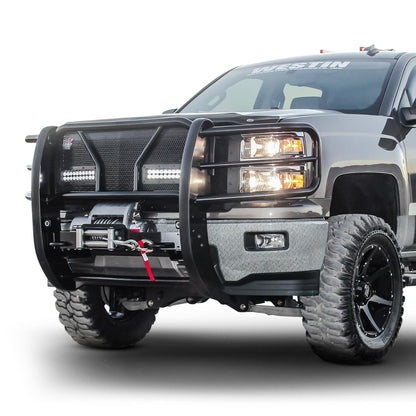 Westin HDX Winch Mount Grille Guard for Chevrolet Silverado 1500 (2014-2015) - 57-93685
