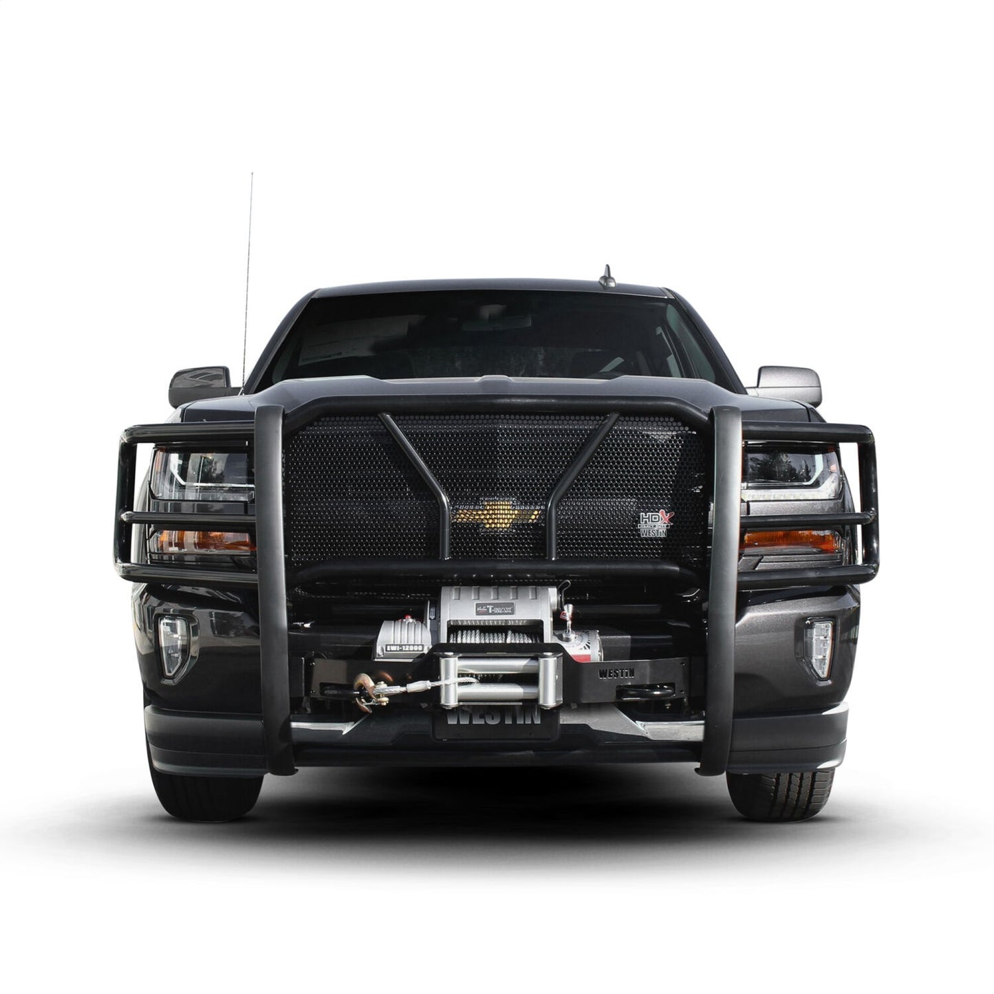 Westin HDX Winch Mount Grille Guard for Chevrolet Silverado 1500 (2016-2019) - 57-93875