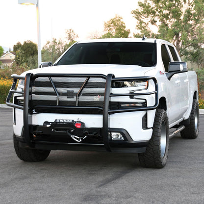 Westin HDX Winch Mount Grille Guard for Chevrolet Silverado 1500 (2019-2022) - 57-93955
