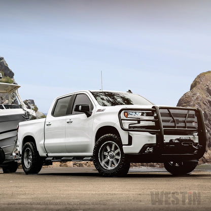 Westin HDX Winch Mount Grille Guard for Chevrolet Silverado 1500 (2019-2022) - 57-93955