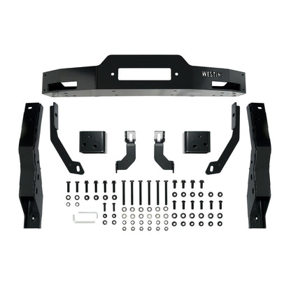 Westin HDX Winch Mount Grille Guard for Chevrolet Silverado HD (2020-2026) - 57-93995