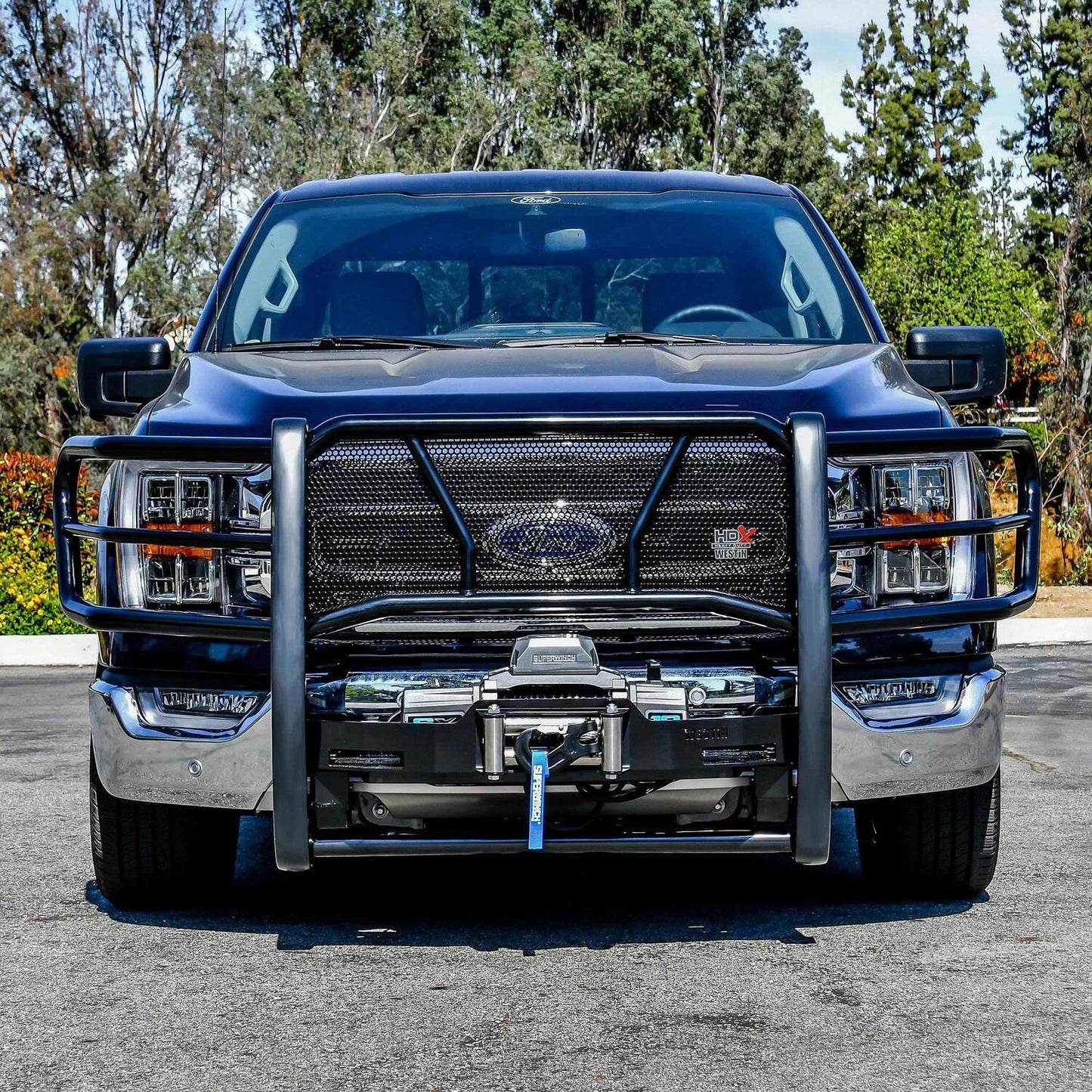 Westin HDX Winch Mount Grille Guard for Ford F-150 (2021-2026) - 57-94065