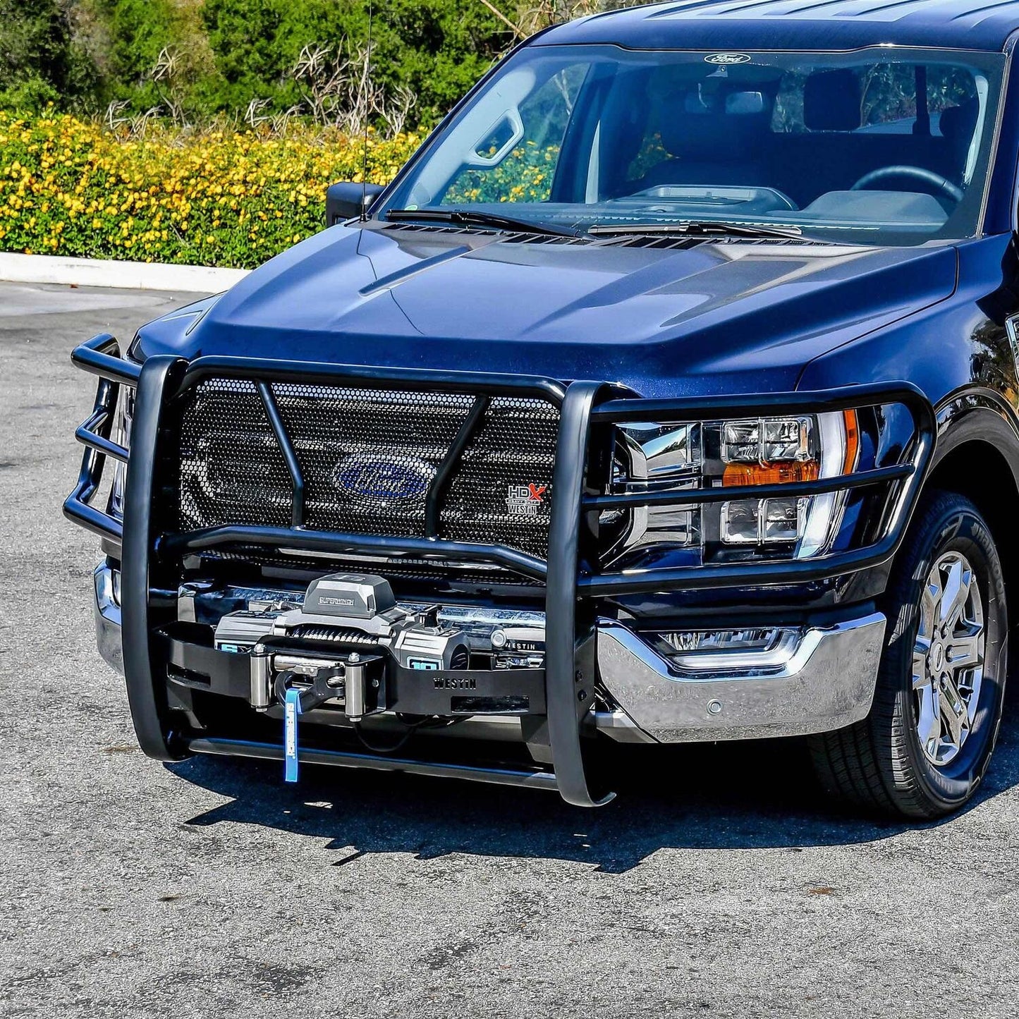 Westin HDX Winch Mount Grille Guard for Ford F-150 (2021-2026) - 57-94065