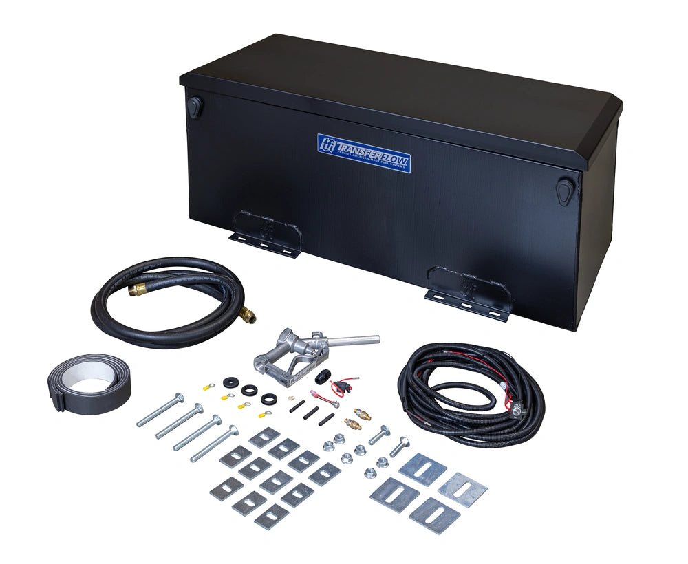Transfer Flow 20-Gallon Steel Transfer Tank & Tool Box Combo - 0800117301