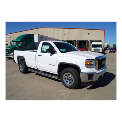 Luverne MegaStep 6-1/2" x 78" W2W Aluminum Running Boards, Select Silverado, Sierra 1500