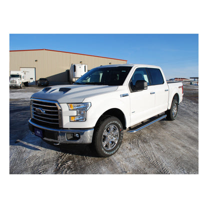 Luverne MegaStep 6-1/2" x 88" Aluminum Running Boards, Select Ford F-Series