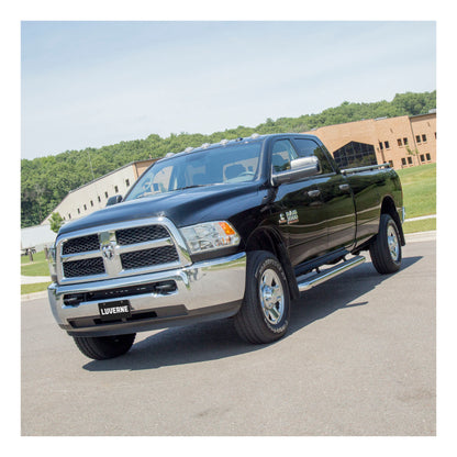 Luverne MegaStep 6-1/2" x 88" Aluminum Running Boards, Select Dodge, Ram 1500 to 5500