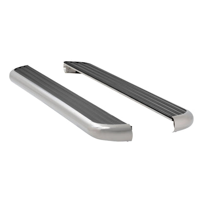 Luverne MegaStep 6-1/2" x 88" Aluminum Running Boards, Select Silverado, Sierra Crew Cab