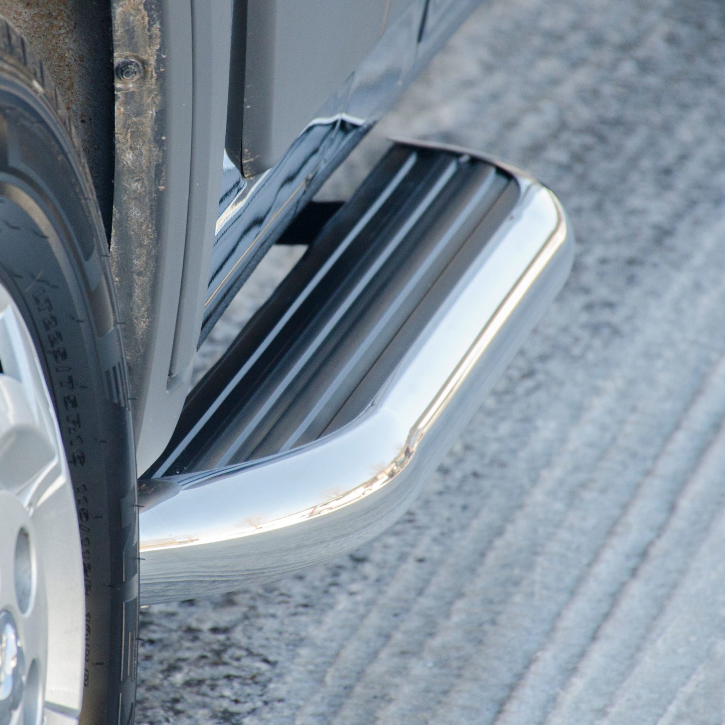 Luverne MegaStep 6-1/2" x 36" & 100" Aluminum Running Boards, Select Ram ProMaster