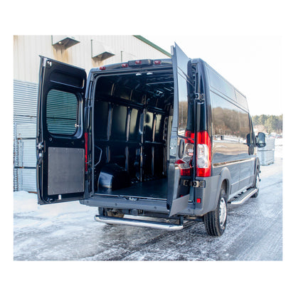Luverne MegaStep 6-1/2" x 54" Aluminum Cargo Van Rear Step, Select Ram ProMaster