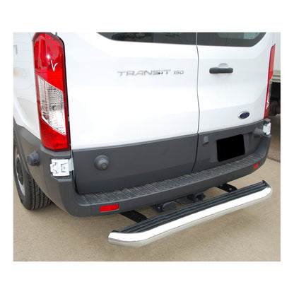 Luverne MegaStep 6-1/2" x 54" Aluminum Cargo Van Rear Step, Select Ford Transit