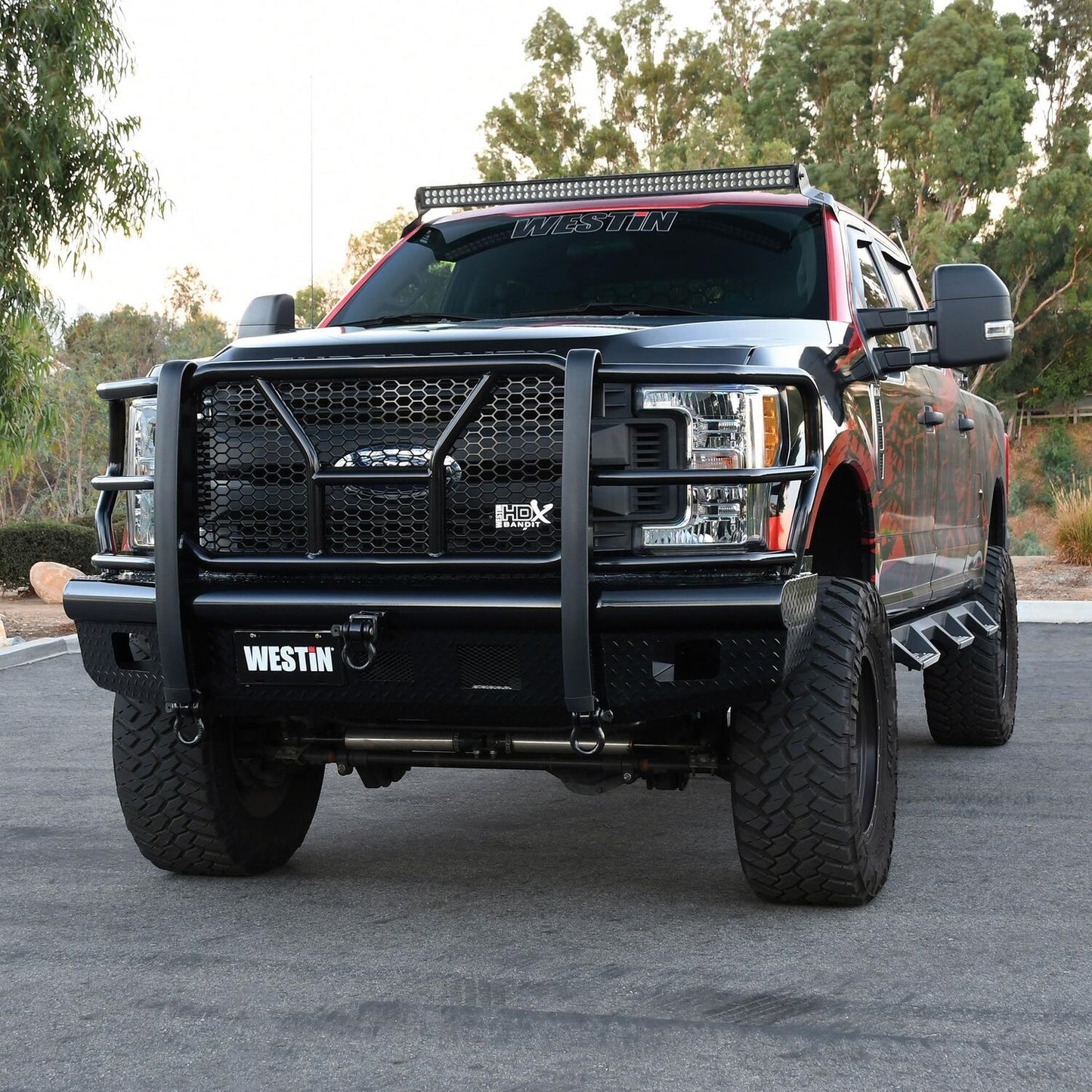 Westin HDX Bandit Front Bumper for Ford Super Duty (2017-2022) - 58-31125