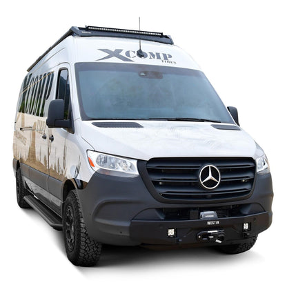 Westin Pro-Series Mid Width Front Bumper for Mercedes-Benz Sprinter vans (2019-2026) - 58-311295