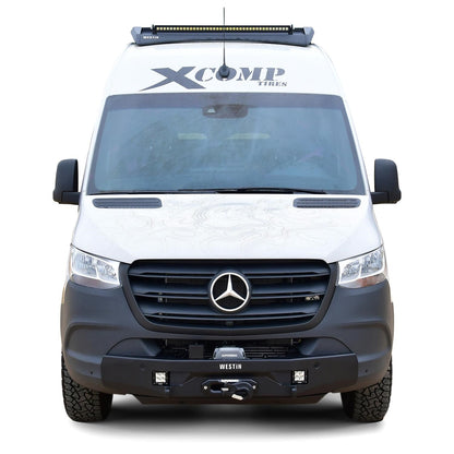 Westin Pro-Series Mid Width Front Bumper for Mercedes-Benz Sprinter vans (2019-2026) - 58-311295