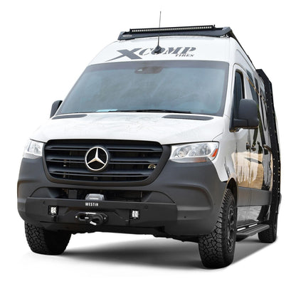 Westin Pro-Series Mid Width Front Bumper for Mercedes-Benz Sprinter vans (2019-2026) - 58-311295