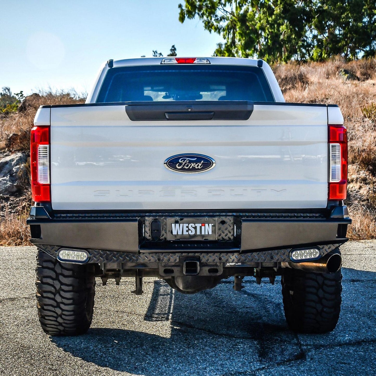 Westin HDX Bandit Rear Bumper for Ford Super Duty (2017-2022) - 58-341125