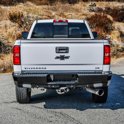 Westin HDX Bandit Rear Bumper for Chevrolet Silverado / GMC Sierra trucks (2015-2019) - 58-341155
