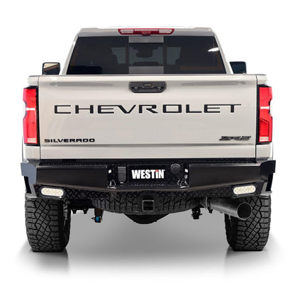 Westin HDX Bandit Rear Bumper for Chevrolet Silverado / GMC Sierra trucks (2019-2026) - 58-341185