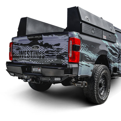 Westin HDX Bandit Rear Bumper for Ford Super Duty trucks (2023-2026) - 58-341205