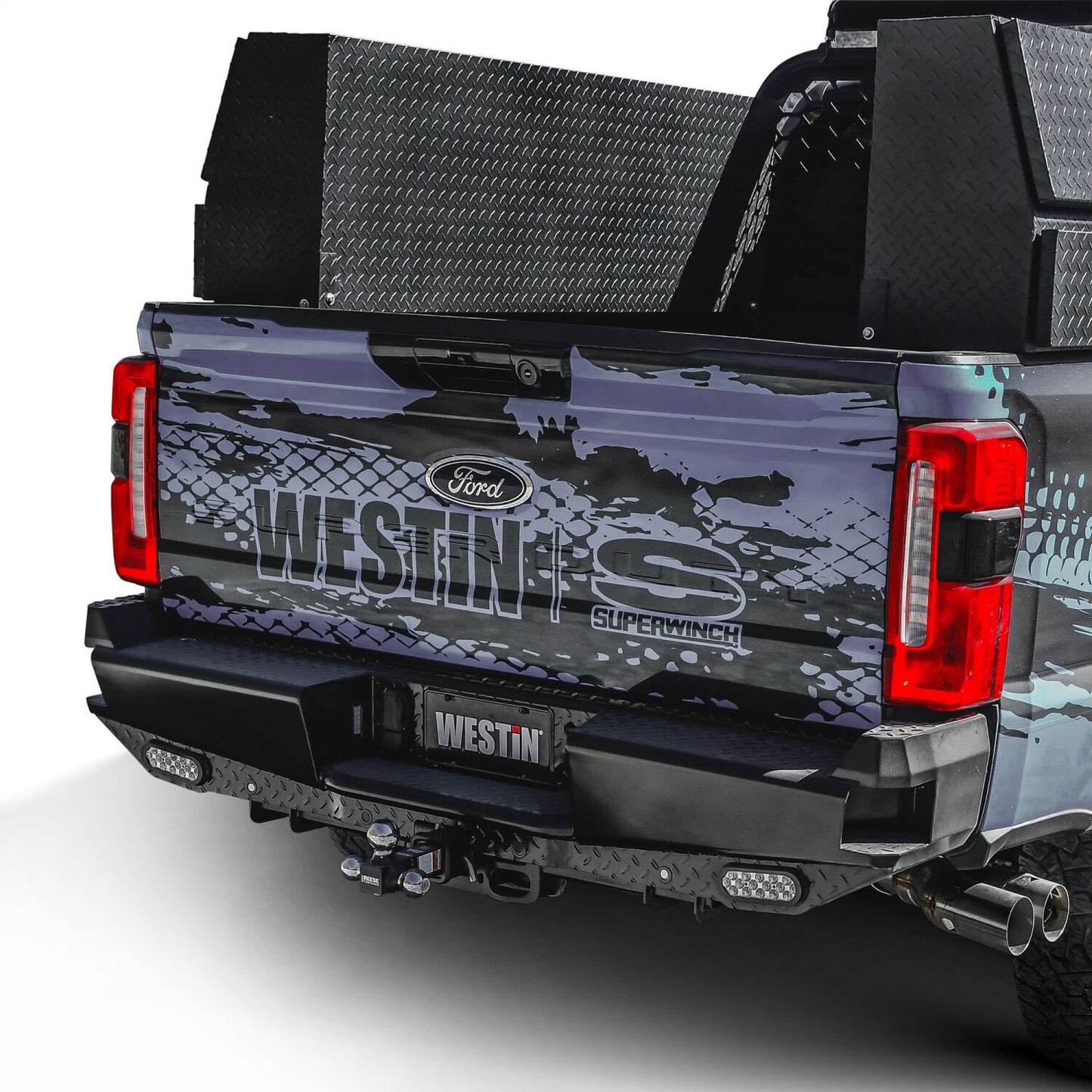 Westin HDX Bandit Rear Bumper for Ford Super Duty trucks (2023-2026) - 58-341205