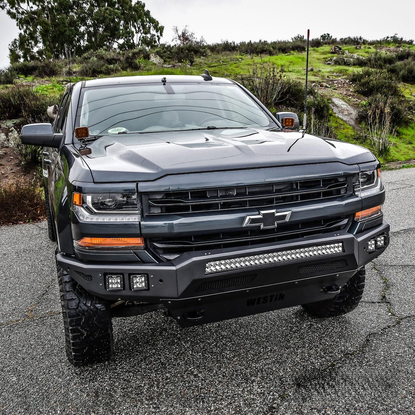 Westin Pro-Mod Front Bumper for Chevrolet Silverado 1500 (2016-2019) - 58-41005
