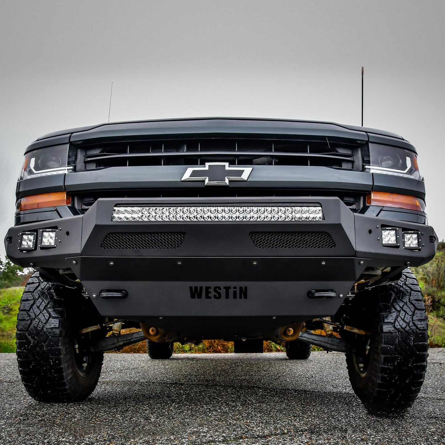 Westin Pro-Mod Front Bumper for Chevrolet Silverado 1500 (2016-2019) - 58-41005