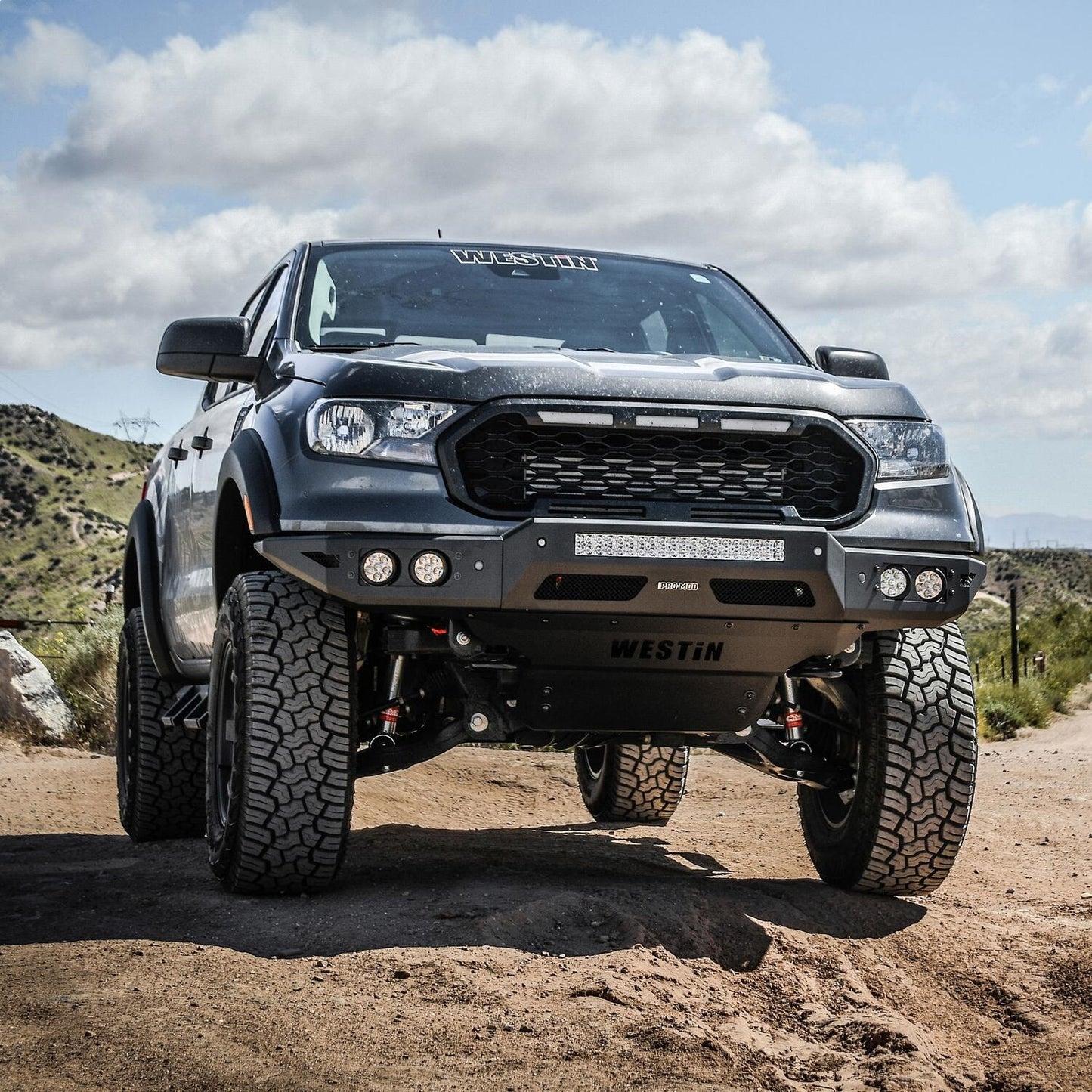 Westin Pro-Mod Front Bumper for Ford Ranger (2019-2023) - 58-41085