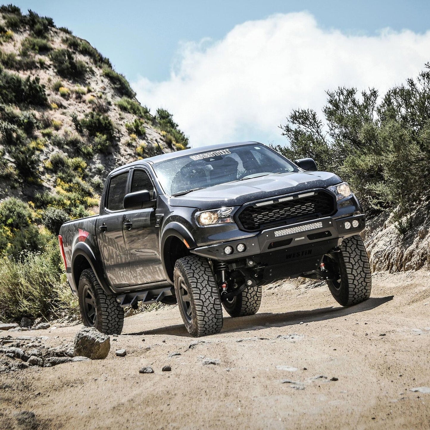 Westin Pro-Mod Front Bumper for Ford Ranger (2019-2023) - 58-41085
