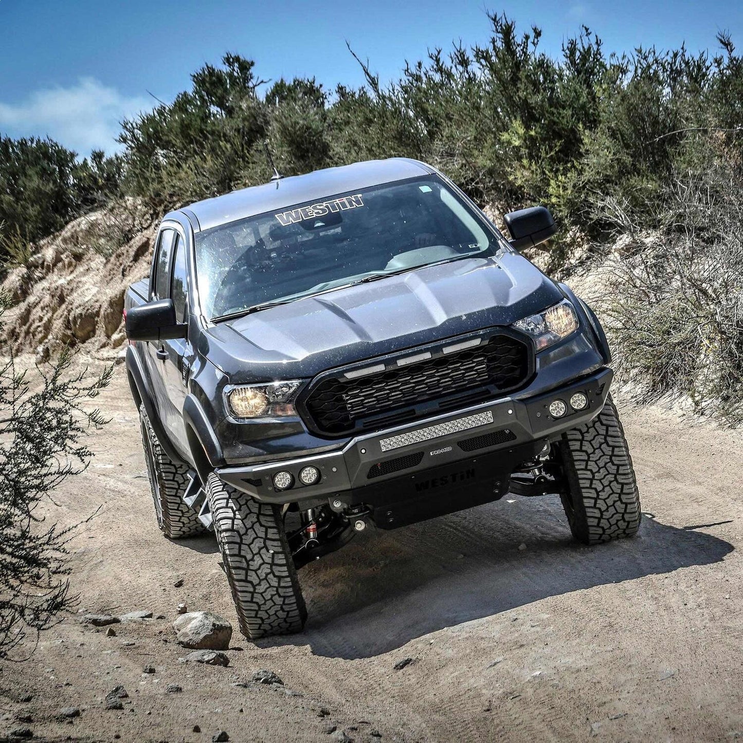 Westin Pro-Mod Front Bumper for Ford Ranger (2019-2023) - 58-41085