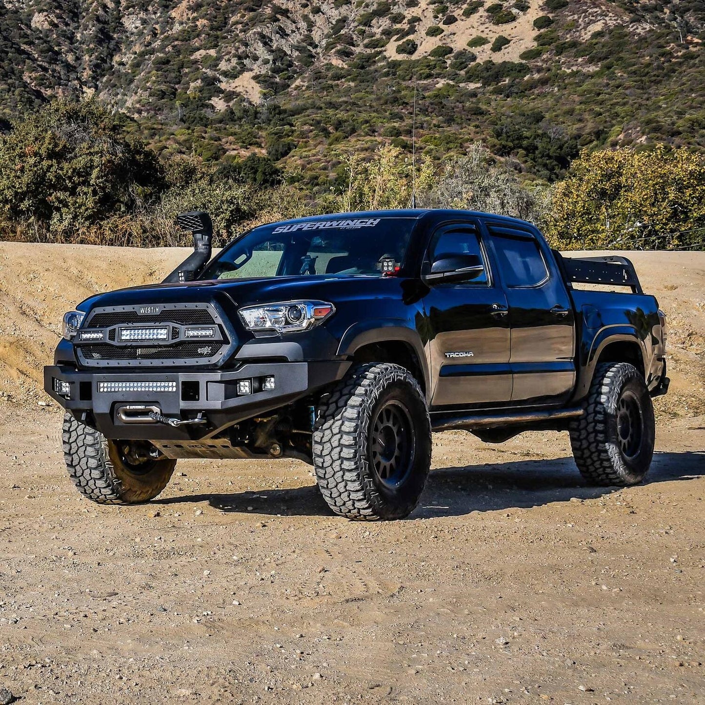 Westin Pro-Series Front Bumper for Toyota Tacoma (2016-2023) - 58-411045
